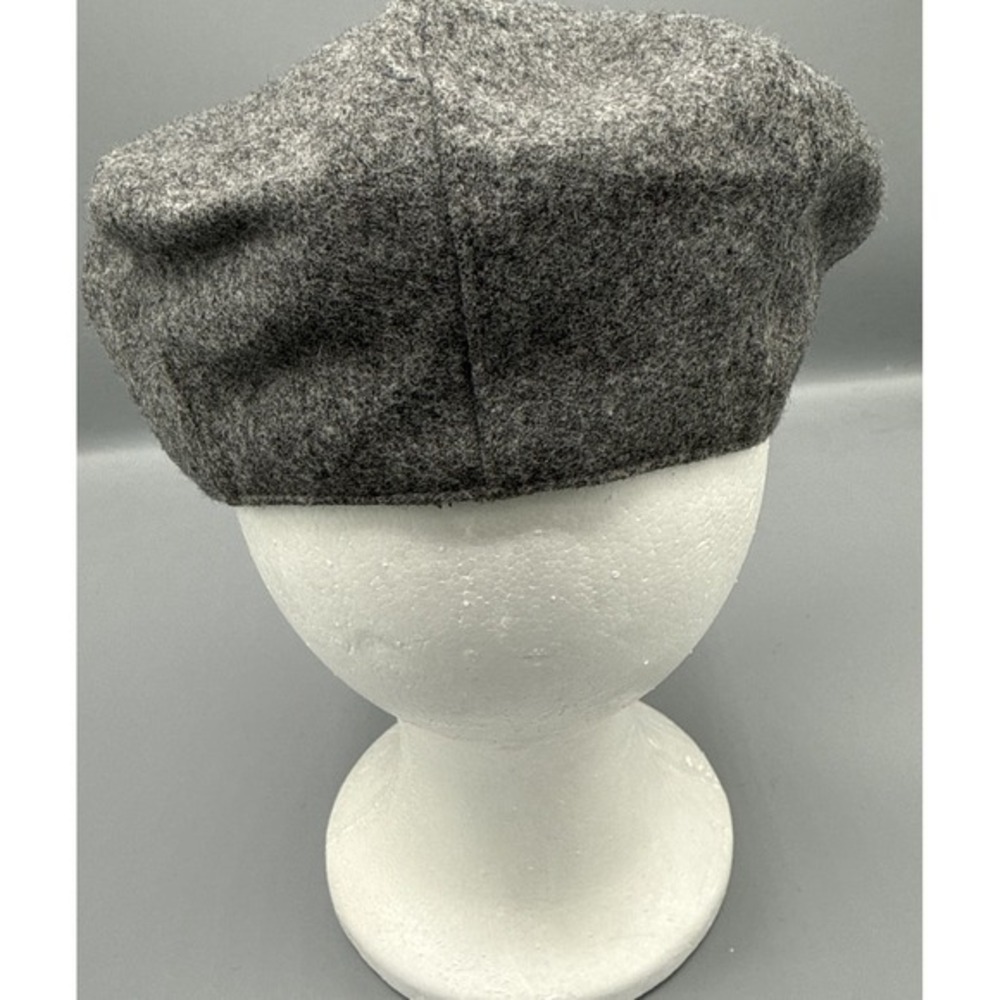 St. Andrew's Old Course Wool Tam O'Shanter Gray Golf Cap Dum Spiro Spero Crest‎ - Picture 3 of 6